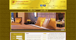 Desktop Screenshot of grandchuhotel.com